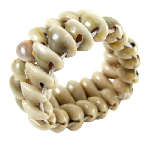 Natural Cowrie Shell Bracelet, Handmade Beach Surfing Cuff Cowrie Shell Stretch Bracelet Women Jewelry AA0523