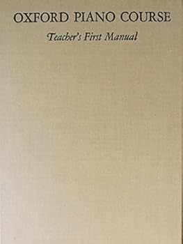 Hardcover Oxford Piano Course First Teacher's Manual Book