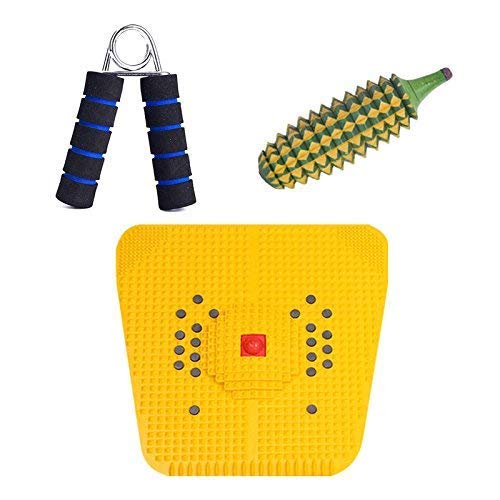 ACP ACUPRESSURE Bio-Magnetic Foot Mat for Stress and Pain Relief with Tools Combo Kit, Multicolour