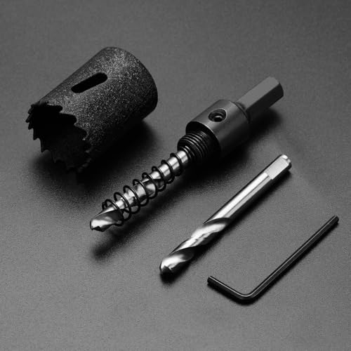 HSAWBIT HSS Bi-Metal 20mm Hole Saw, M42 Fast Cut Extra Cobalt Hole Cutter 40mm Cutting Depth, For Stainless Mild Sheet Wood Plastic Various Materials 3 HSAWBIT HSS Bi-Metal 20mm Hole Saw, M42 Fast Cut Extra Cobalt Hole Cutter 40mm Cutting Depth, For Stainless Mild Sheet Wood Plastic Various Materials - Image 3