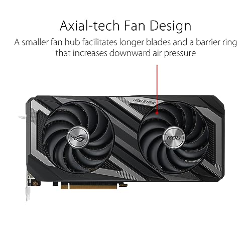 ROG Strix AMD Radeon RX 7600 OC Edition Scheda Grafica, 8 GB GDDR6 128-bit 18 Gbps PCIE 4.0, GPU Tweak III, ROG-STRIX-RX7600-O8G-GAMING - Scheda video - Immagine 1