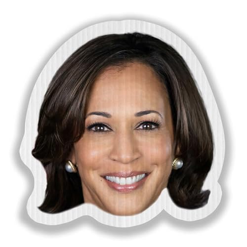 Function - Kamala Harris 12in Presidential Election 2024 Head Cutout for Rally Lawn Sign Campaign Democrat Party
