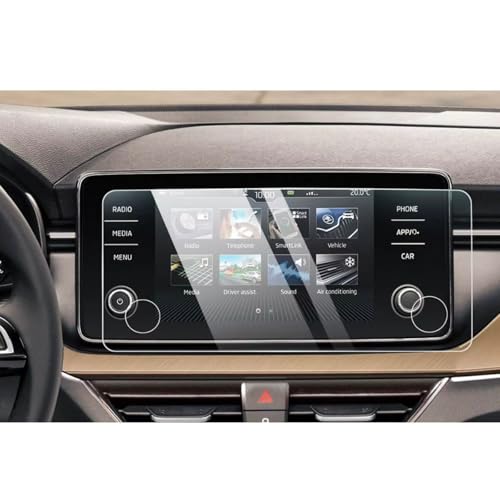 GPS Voiture Écran Film Skoda Kamiq Scala Fabia Protecteur Central 2022-2023