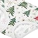 Christmas Trees All Seasons Girls' Panties Comfort Underwear for Girls in Sizes 2T,3T, 4T, 5T, 6Y and 8Y