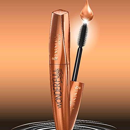 Miniatura 3 de Rimmel London Wonderfull Argan Oil Máscara de Pestañas Tono Black - 11 ml (Paquete de 2)
