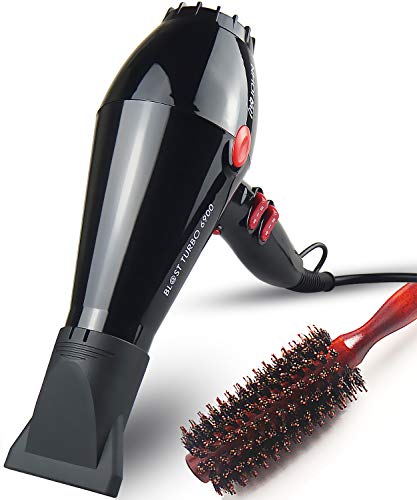 JOHN Fast Drying Salon Blow Dryer Powerful Ceramic Ionic 2200Watt Professional Hair Dryer