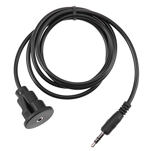 Domybest - Rallonge audio Jack 3,5 mm femelle vers 3,5 mm mâle - Connecteur plat encastrable - 1 m