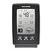 AcuRite Digital Weather Forecaster with Indoor/Outdoor Temperature, Humidity, and Moon Phase (00829), Black