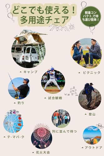 EYIDOULT 折りたたみ椅子 EY-ZZD の商品画像 5