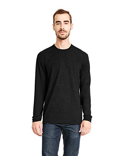 Next Level Sueded Long-Sleeve Crew (6411)