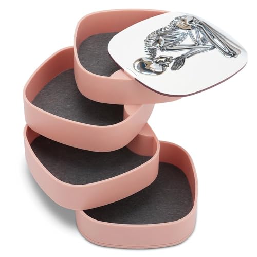 Boîtes à bijoux en métal argenté pour ne plus emmêler vos colliers - 8