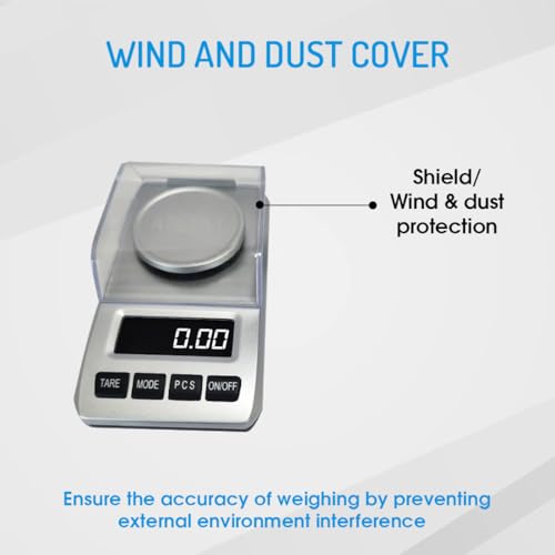 Image of Atom Electronic Pocket Digital Scale 50gms x 0.001gms | Digital Jewellery Scale | Atom A 204 Pocket Scale.