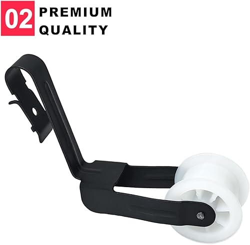 Miniatura 4 de 691366 Polea tensora de secadora 4 paquetes, ajuste exacto para secadora Whirlpool, pieza de repuesto para W10612905 WP691366VP WP691366 AP6010582