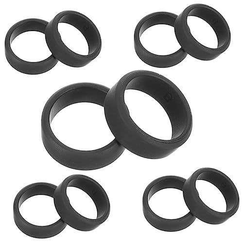 Anillos de silicona flexibles para hombre 10 unidades miniatura 7
