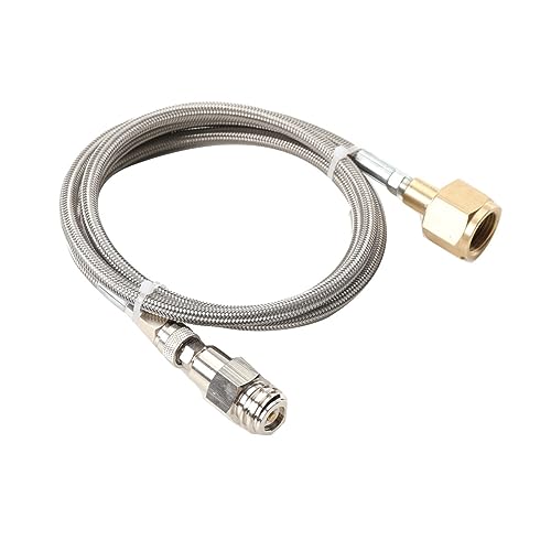 Cozyel Adaptador de manguera de alta presión de CO2 para Grohe Blue Home Water Carbonators Transfer CO2, para conexión a botellas de CO2 más grandes, botella de ácido carbónico, manguera de CO2,