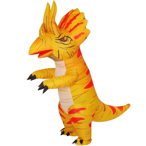 GOOSH Inflatable Triceratops Dinosaur Costume Adult Halloween product image