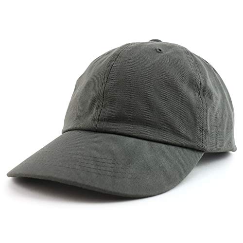 Image of Trendy Apparel Shop Oversize XXL Plain Unstructured Soft Crown Cotton Dad Hat