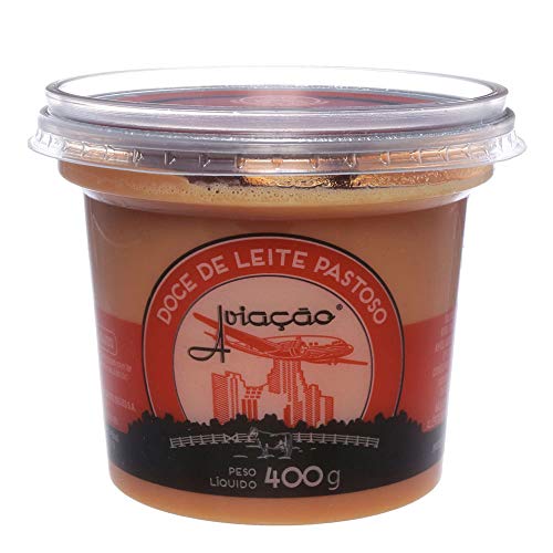 2 Set - Caramel Dessert Topping - Doce de Leite Pastoso Aviacao Net Wt 400g
