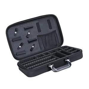 Hiopoiuyt HIOPOIUYT Friseur- und Rasieretui Schwarz