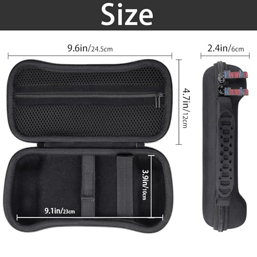 Miniatura 3 de Khanka Estuche Rígido Para Anbernic Rg556 Consola De Juegos Retro, Bolsa De Transporte Para Rg556 5.48 Pulgadas Android Consola De Juegos Retro, Sólo Estuche Negro