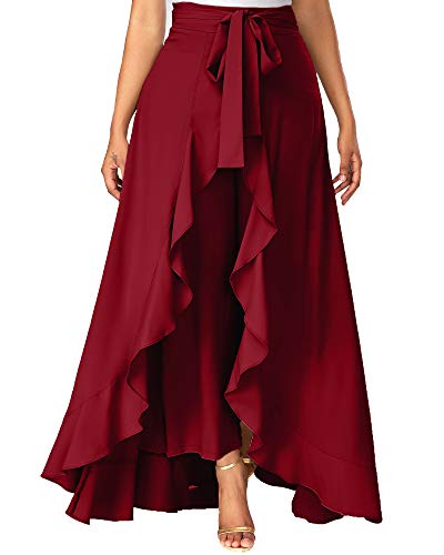 maroon skirt combination