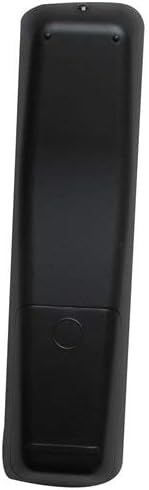 Back of the remote control with the battery cover securely in place.