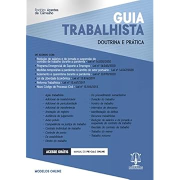 Capa do livro Guia Trabalhista - Doutrina e Prática
