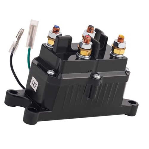 Contacteur de démarrage 12V 250A avec interrupteur pour treuil de véhicules ATV et UTV