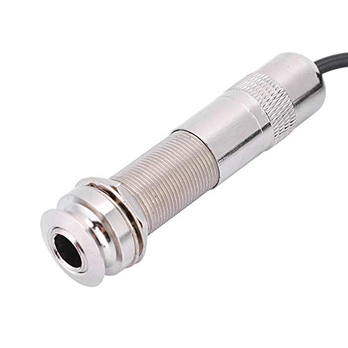 Captadores Transdutor Piezo, 3 em 1 Microfone Contato Autoadesivo Mono Piezo Captador Microfone Cont