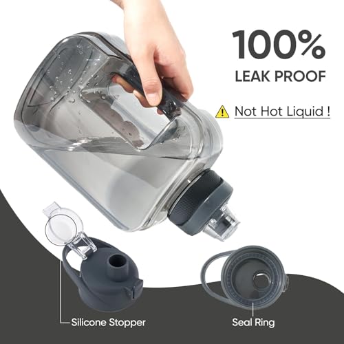 Kerilyn 87Oz Water Bottle, Chug Lid Large Gallon Water Bottle With Handle For All Day Hydration thumb #2