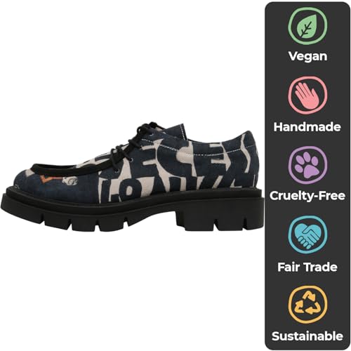 Image of DOGO Penny Loafers for Women - Handmade and Vegan Leather Platform Loafers for Women