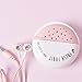QearFun Candy Color Wired Cute Fruit Earbuds with Earphone Case with Mic Hands-Free (Pink)