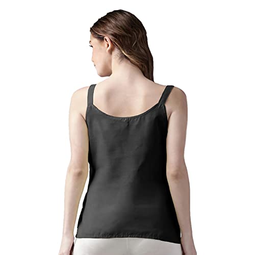 Image of Cotton Short Camisole Non-Stretchable Slip for Women | Short Kurti Slip | Short Camisole | Half-Length Lining | Waist Length Inner | Sameez | Samij(Half Slip)