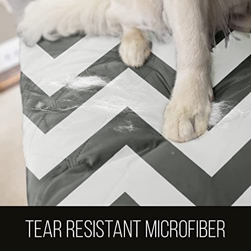 image for Sofa Shield Couch Slip Cover with Patented Strap, Cushion Protector, U