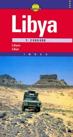 Libya Road & Travel Map by Cartographia (World Travel Maps)