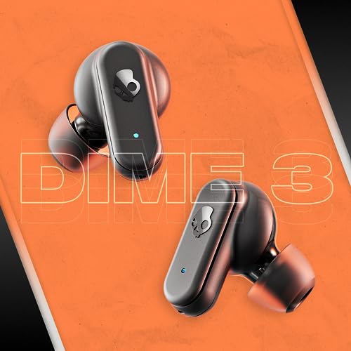 Skullcandy Dime 3 Draadloze in-ear oordopjes met een accuduur van 20 uur, microfoon, ondersteuning voor iPhone/Android- en Bluetooth-apparaten – Zwart - Afbeelding 7