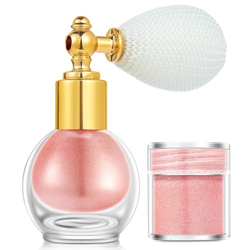 Spray de paillettes corporelles avec pack de remplacement, poudre miroitement fine du corps, spray brillant des paillettes pour les cheveux pour la fête Halloween rave maquillage