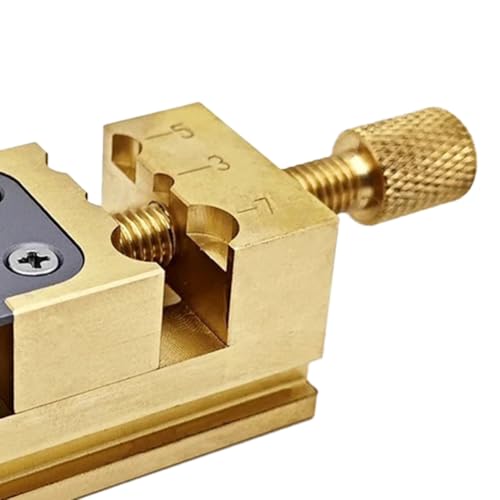 Mini étau de serrage en laiton pour stabiliser les micro composants - 3