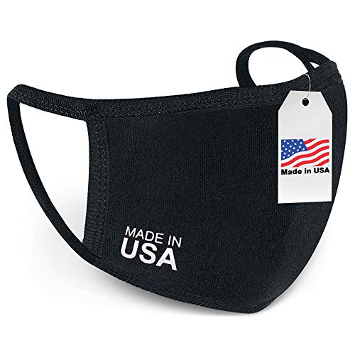 Reusable Face Mask – USA Made Washable Face Mask – Antimicrobial Cloth Face