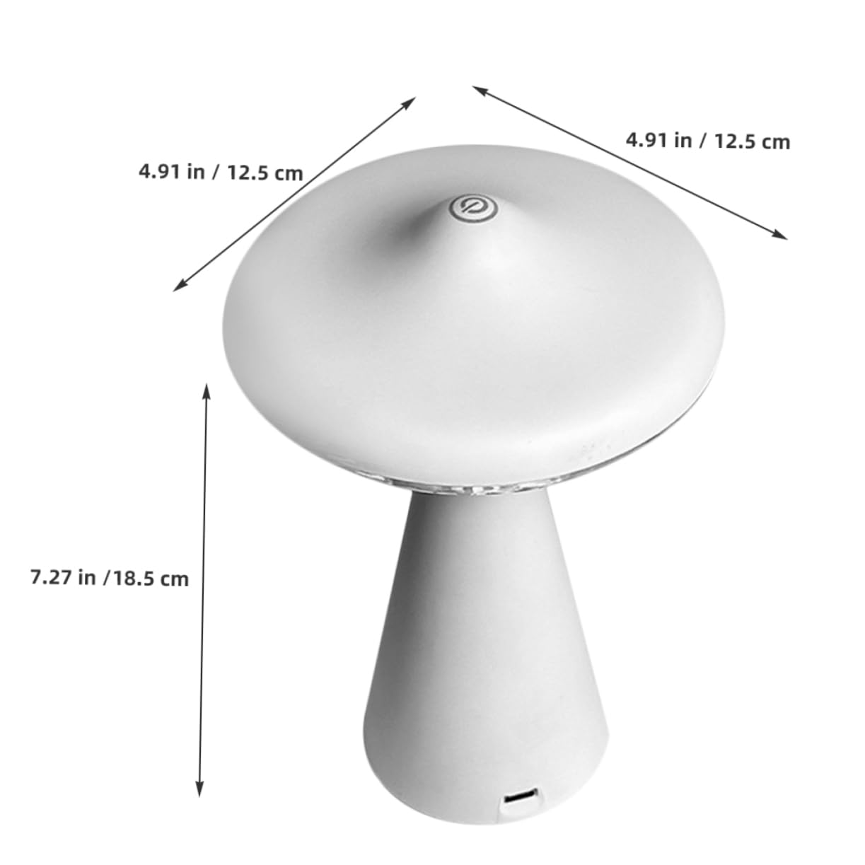 Hemobllo Lampada Da Scrivania Con Luce Notturna Controllo Touch Dimmerabile Per Comodino E Ufficio