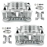Rear Disc Brake Calipers Kit 18B4764+18B4765 Replace for 2003-2006 Chevy Silverado 1500, 2000-2006 Tahoe, 2000-2006 Suburban 1500, 2002-2006 GMC Sierra 1500, 2000-2006 Yukon, 19141724+19141725