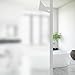 Produktbild FORTUNAM Fensterfolie Sichtschutzfolie Milchglasfolie Glasfolie Selbstklebend Folie Fenster Statische Haftung Blickdicht Privatsphäre Scheibenfolie Anti-UV Folie für Bad Badzimmer
