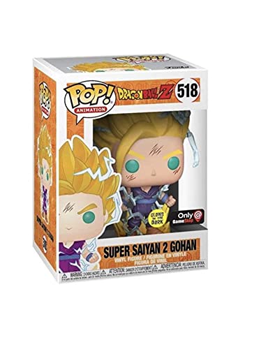Funko Pop! Animation Dragonball Z Super Saiyan 2 Gohan Glow In Dark Exclusive