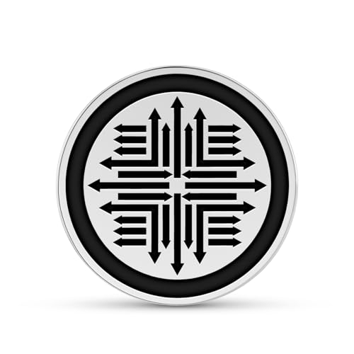 Tarot The Fool Symbol 925 Sterling Silver Symbolic Collectible Token Silver Keepsake Coin