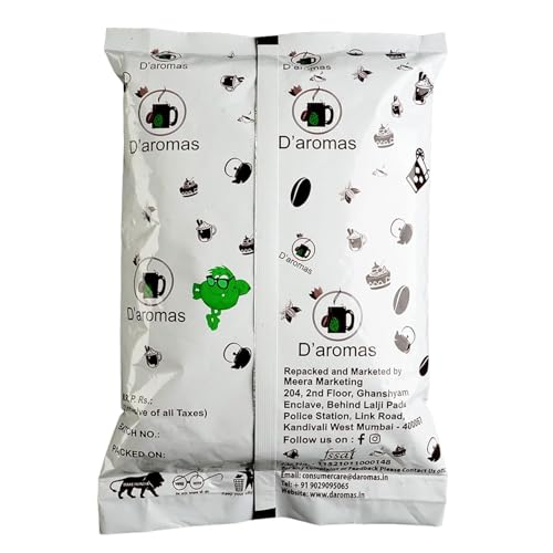 Image of D'aromas 500gm Jaggery Milk Premix Tea, Instant Premix, Just Add Water, Ready to Drink Tea For Vending Machine, Home, Canteen, Hotel Etc (Pack Of 1)