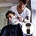 7Pcs Men Shaving Brush Wood Handle, Professional Salon Tools Hand Crafted Shaving Brush Wood Handle Black Wood Handle Shave Brushes Handmade Nylon Hair Brush for Men