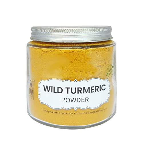 looms & weaves - Ayurvedic Natural Wild Turmeric Powder 100...