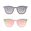 2 Pack (Mirror Silver + Mirror Pink)