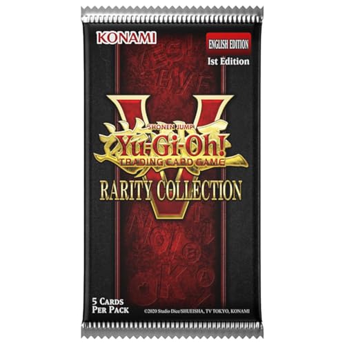 Image of Yu-Gi-Oh! TCG Rarity Collection Booster Box (5 Packs, All Foil Cards) - 1st Edition English