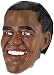 Barrack Obama Vinyl Full Face Costume Mask
